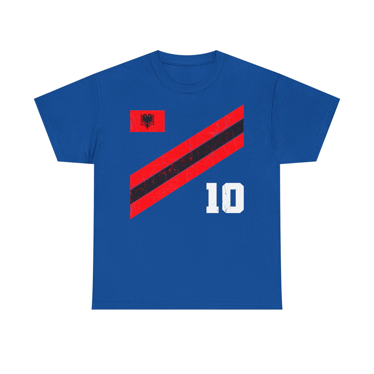 Camiseta unisex de Albania, escudo albanés, bandera, águila, fútbol, aficionado, deporte