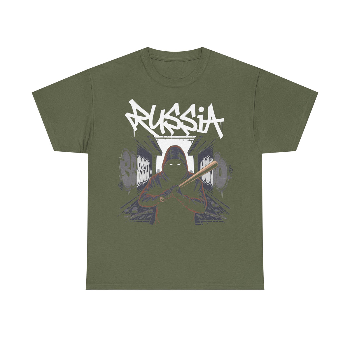 Russia Russia hooligan Mosca aquila bandiera stemma regalo sport tifoso moda - Maglietta unisex