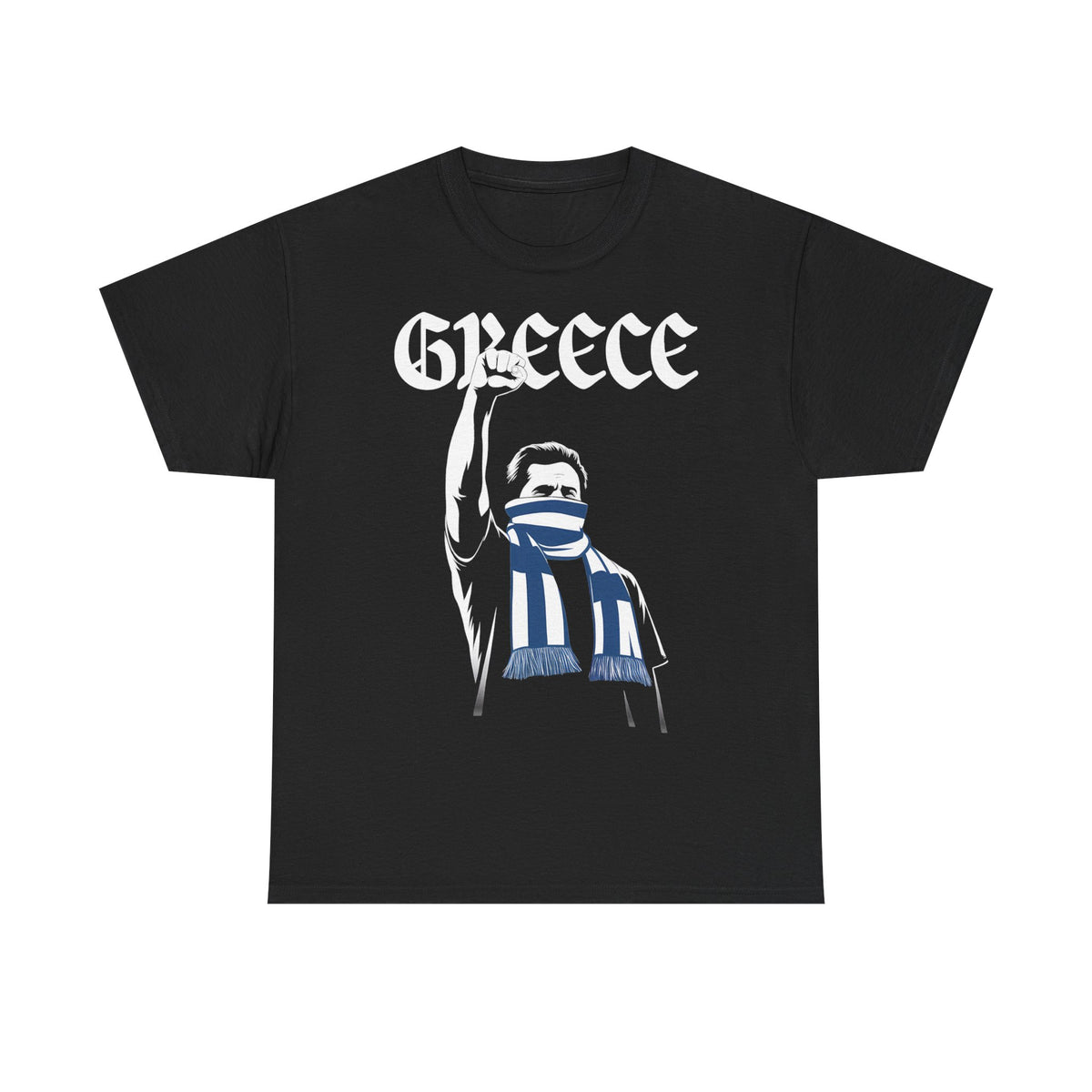 Grecia Grecia hooligan bandera escudo patria fútbol deporte aficionado idea de regalo - camiseta unisex