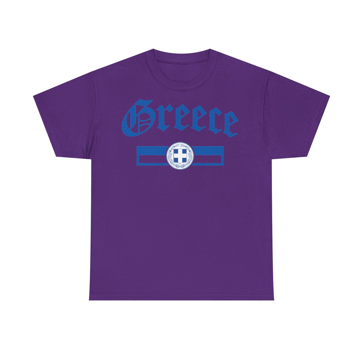 Grecia Grecia Bandera Escudo Patria Fútbol Deporte Aficionado Idea de regalo - Camiseta unisex