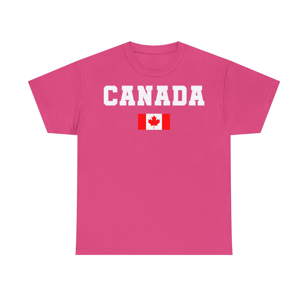 Canada Kanada Wappen Flagge Fan Sport Fußball Geschenkidee - Unisey T-Shirt