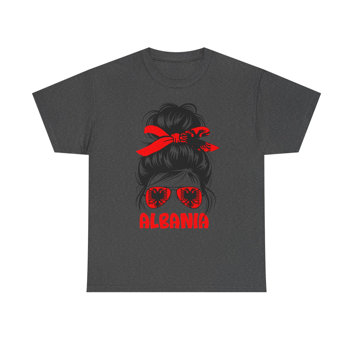 Albania Wappen Shqiptar Flagge Adler Fußball Fan Sport Unisex T Shirt