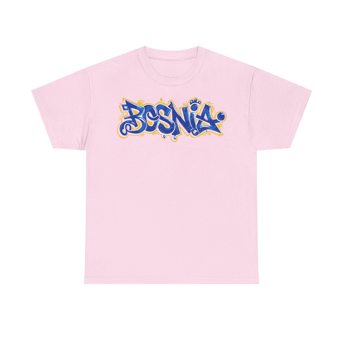 Bosnia escudo bandera orgullo patria aficionado al fútbol idea de regalo - Camiseta unisex