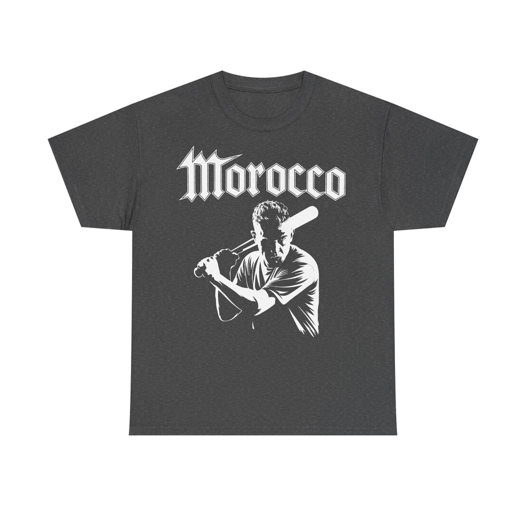 Marokko Hooligan Wappen Morocco Flagge Fußball Fan Sport FGeschenkidee - Unisex T-Shirt