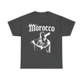Marokko Hooligan Wappen Morocco Flagge Fußball Fan Sport FGeschenkidee - Unisex T-Shirt