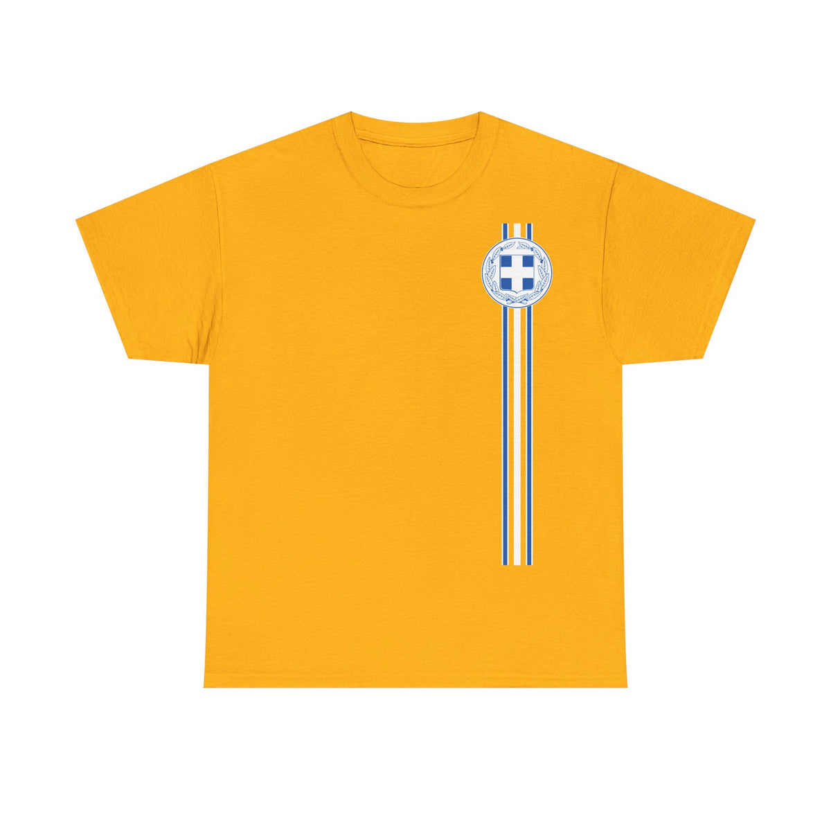 Grecia Grecia Bandera Escudo Patria Fútbol Deporte Aficionado Idea de regalo - Camiseta unisex