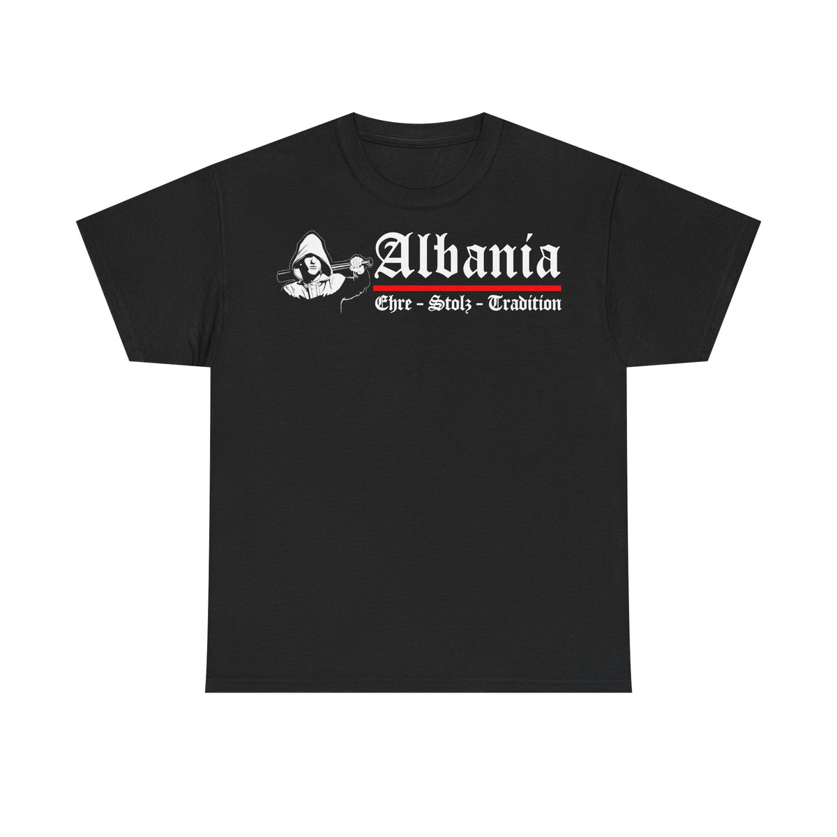 Camiseta unisex de Albania, escudo albanés, bandera, águila, fútbol, aficionado, deporte