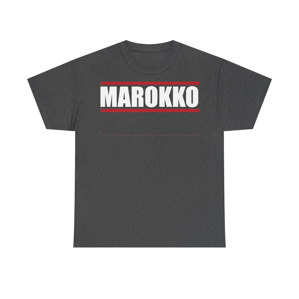 Marokko Wappen Morocco Flagge Stolz Fußball Fan Sport FGeschenkidee - Unisex T-Shirt
