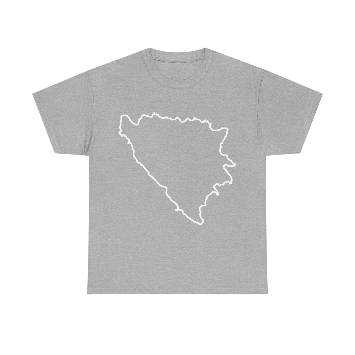Bosnia Wappen Flagge Stolz Heimat Fußball fan Geschenkidee - Unisex T-Shirt
