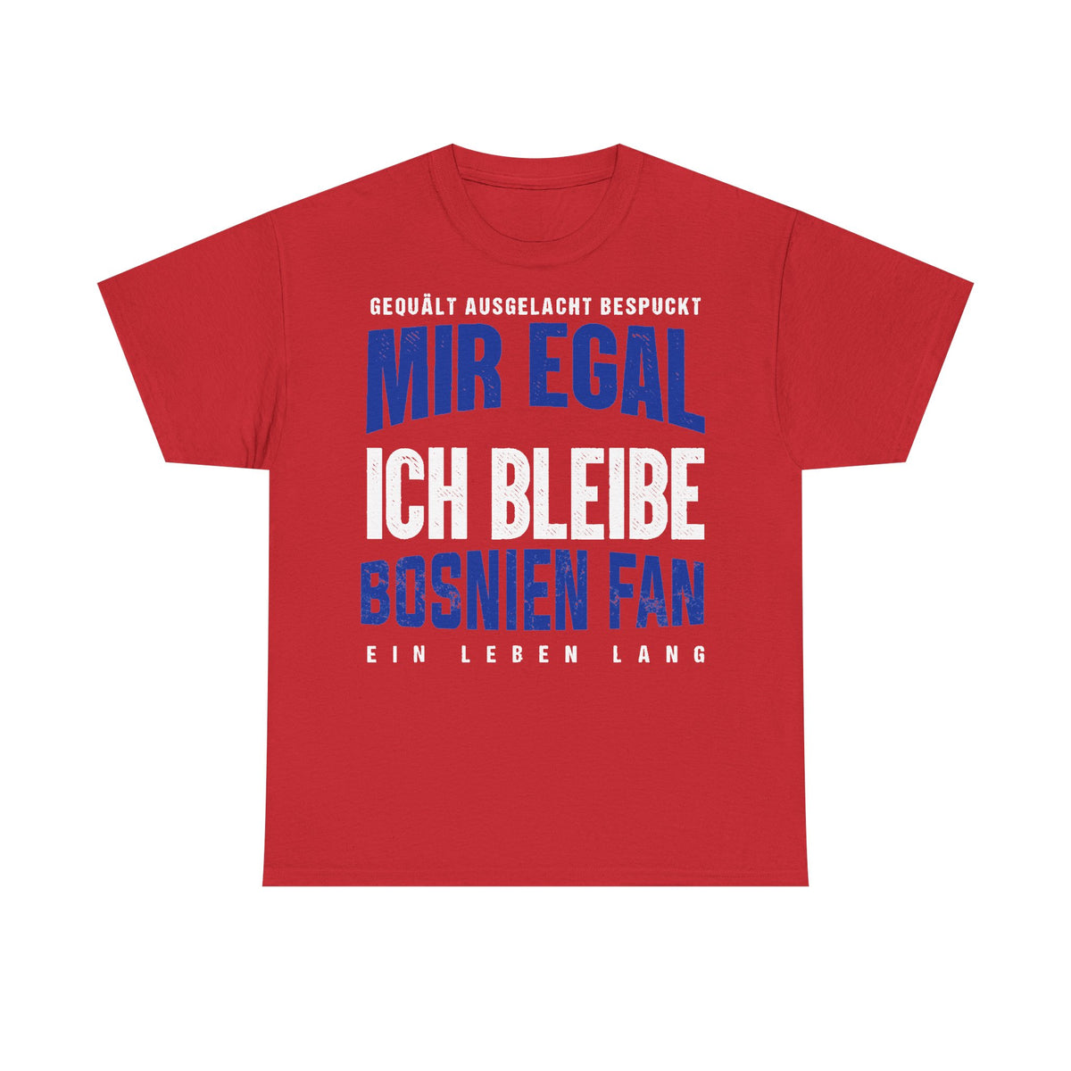 Bosnia Wappen Flagge Stolz Heimat Fußball fan Geschenkidee - Unisex T-Shirt