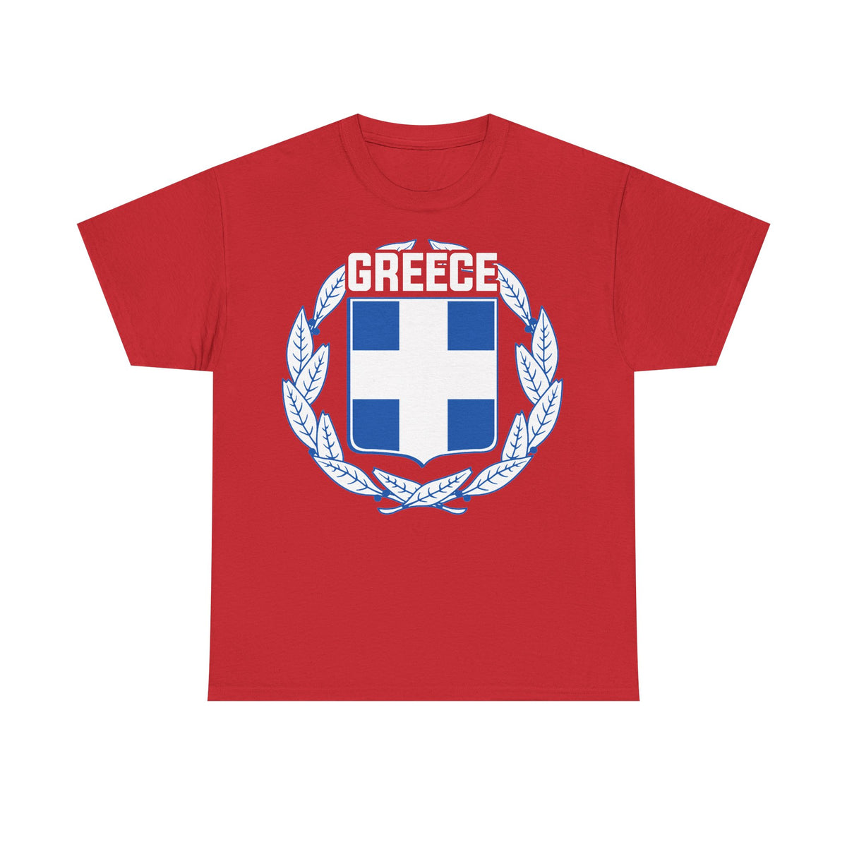 Grecia Grecia Bandera Escudo Patria Fútbol Deporte Aficionado Idea de regalo - Camiseta unisex