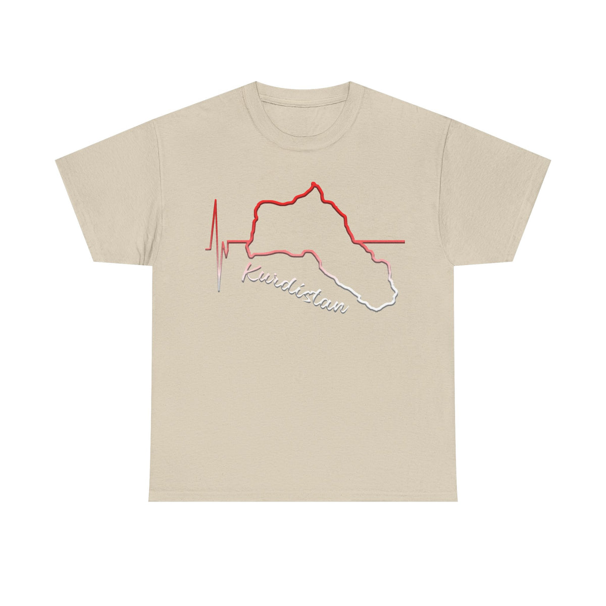 Kurdistán Azadi Escudo Bandera Patria Newroz Regalo - Camiseta unisex