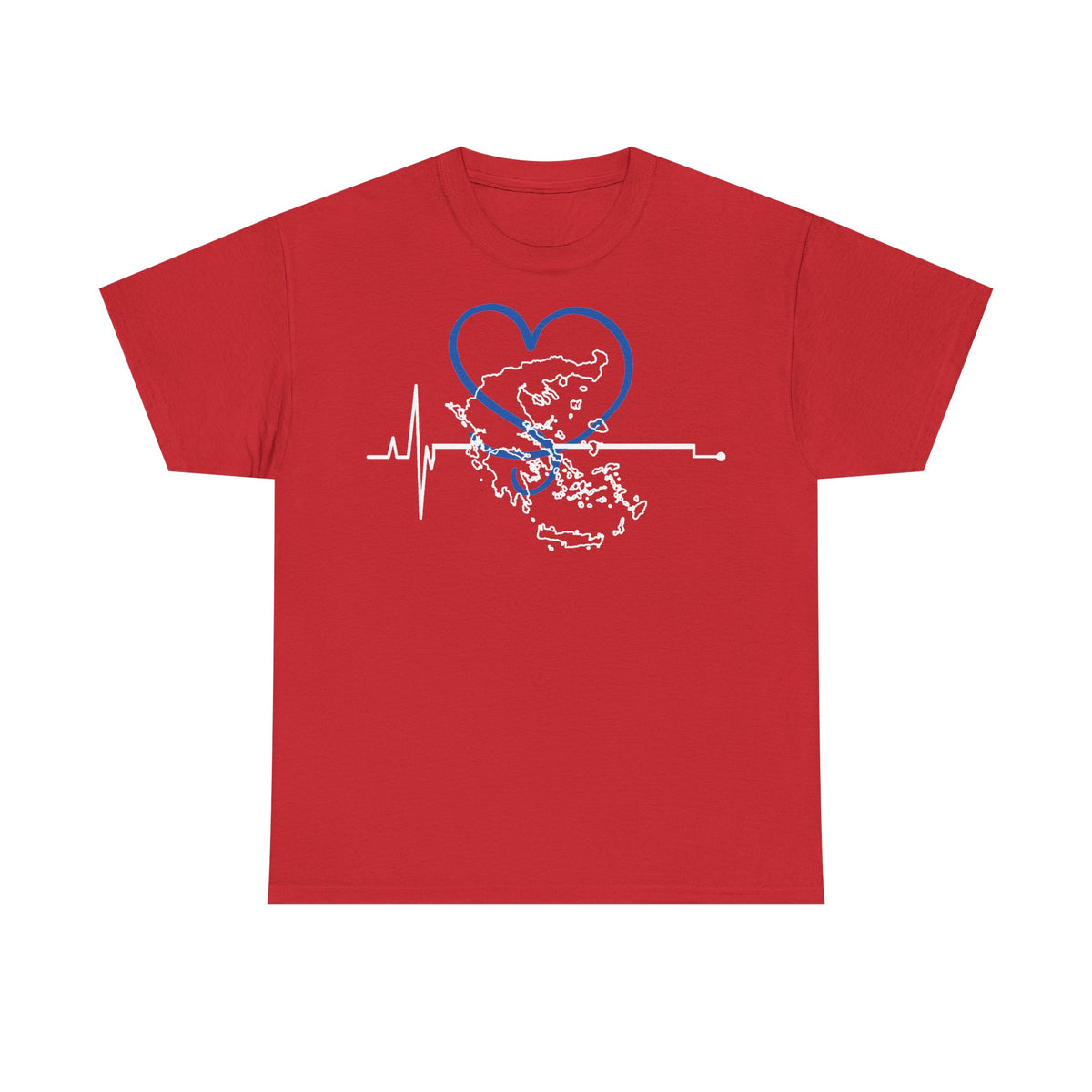 Grecia Grecia Bandera Escudo Patria Fútbol Deporte Aficionado Idea de regalo - Camiseta unisex