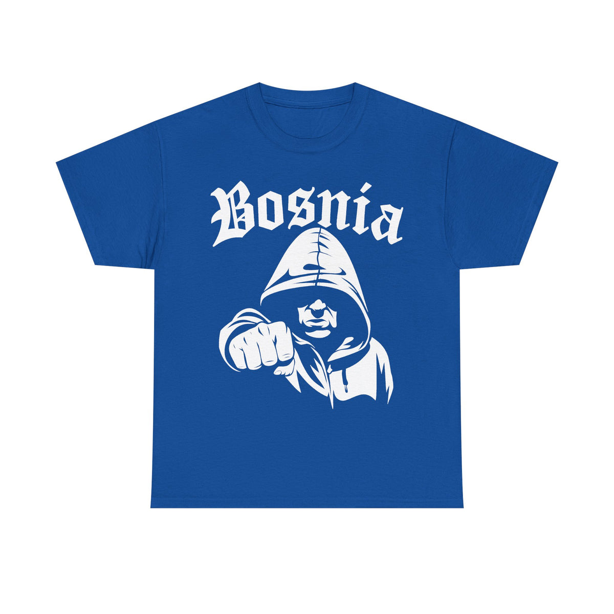 Bosnia Hooligan escudo bandera orgullo patria fútbol idea de regalo para fans - Camiseta unisex