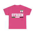 Syria Syrien Wappen Flagge Heimat Sport Fan Geschenkidee - Unisex T-Shirt
