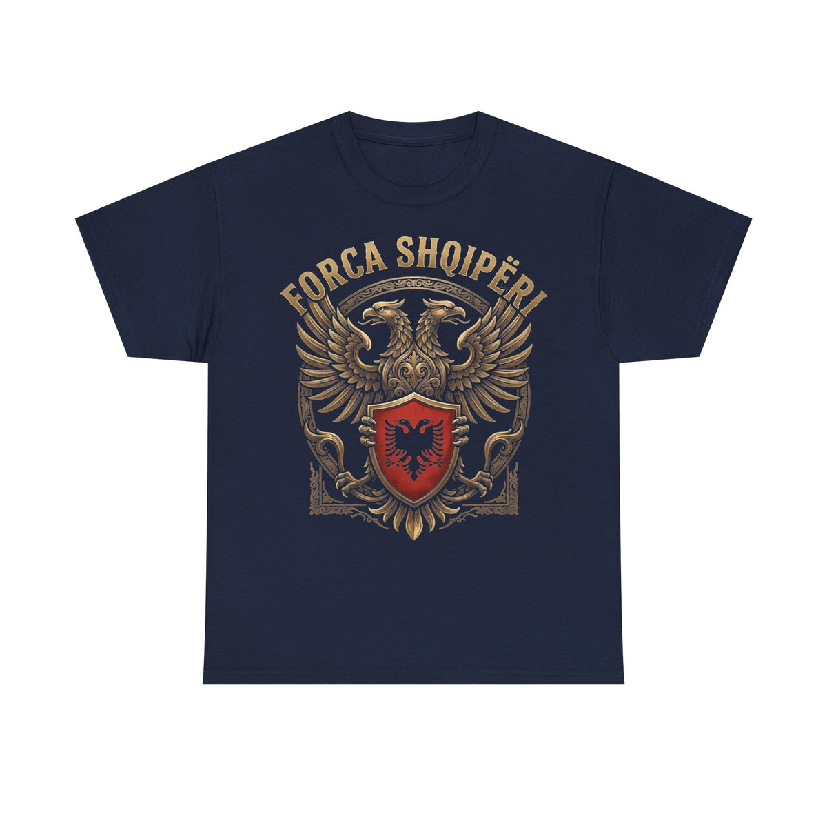 Forca Shqipäria Albania Edel Adler Wappen - Unisex T-Shirt