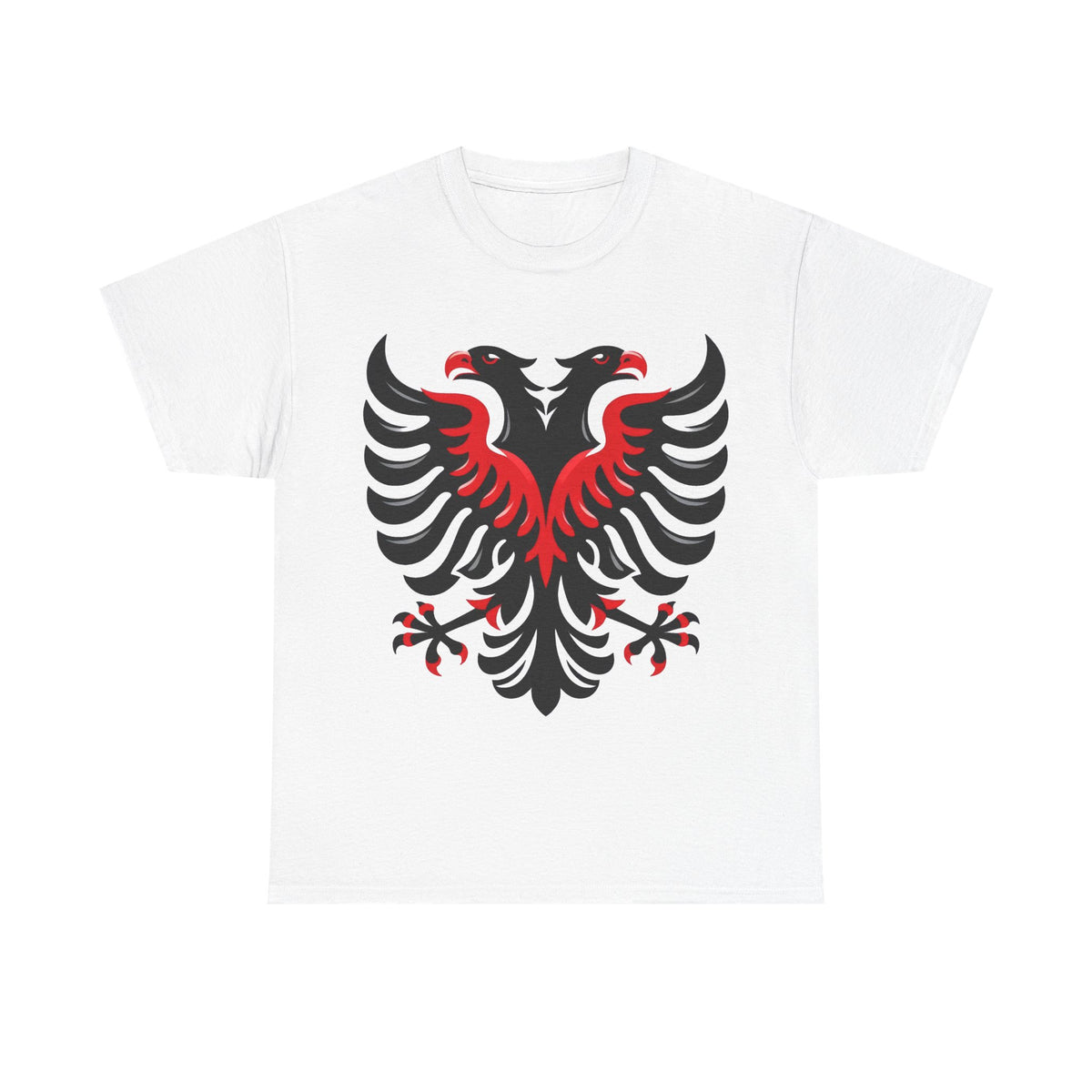 Aigle bicéphale albanais noble drapeau patrie fierté - T-shirt unisexe