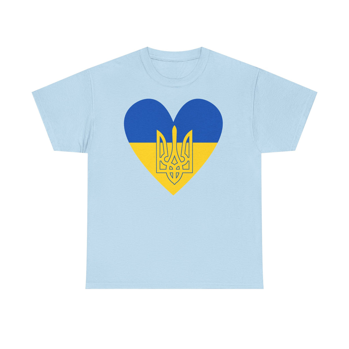 Bandera de Ucrania escudo idea de regalo afición al deporte moda vintage - Camiseta unisex