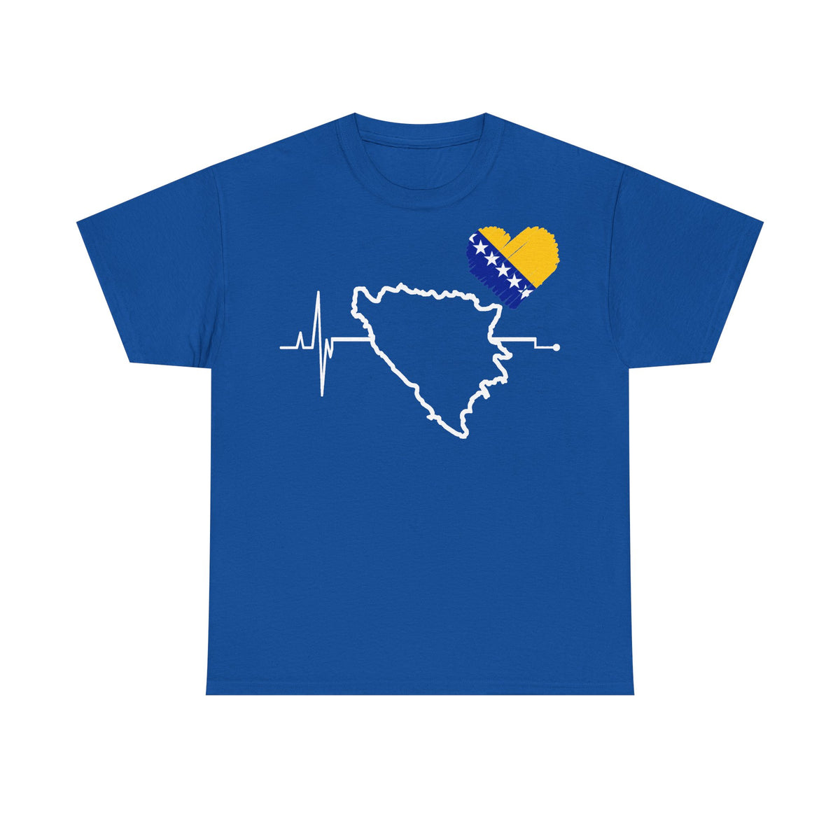 Bosnia escudo bandera orgullo patria aficionado al fútbol idea de regalo - Camiseta unisex