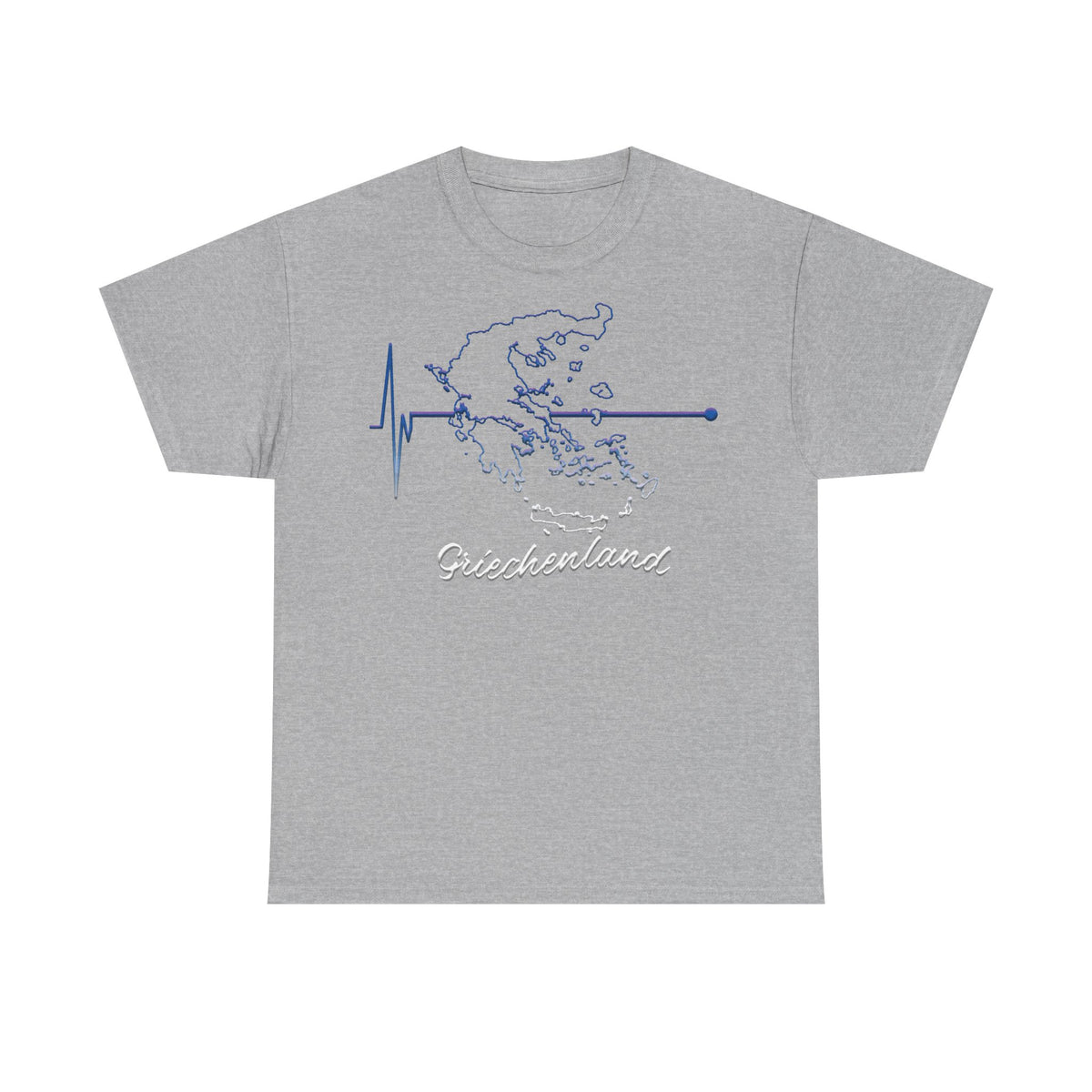 Grecia Grecia Bandera Escudo Patria Fútbol Deporte Aficionado Idea de regalo - Camiseta unisex