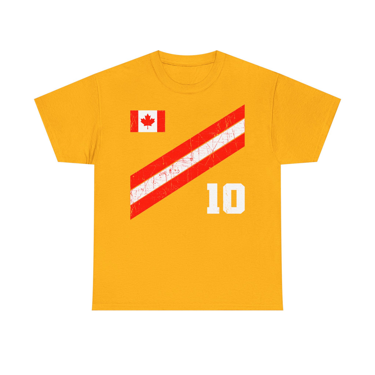 Canada Kanada Wappen Flagge Fan Sport Fußball Geschenkidee - Unisey T-Shirt
