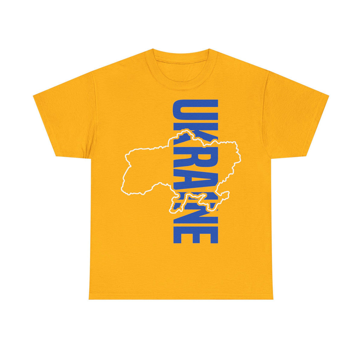 Bandera de Ucrania escudo idea de regalo afición al deporte moda vintage - Camiseta unisex