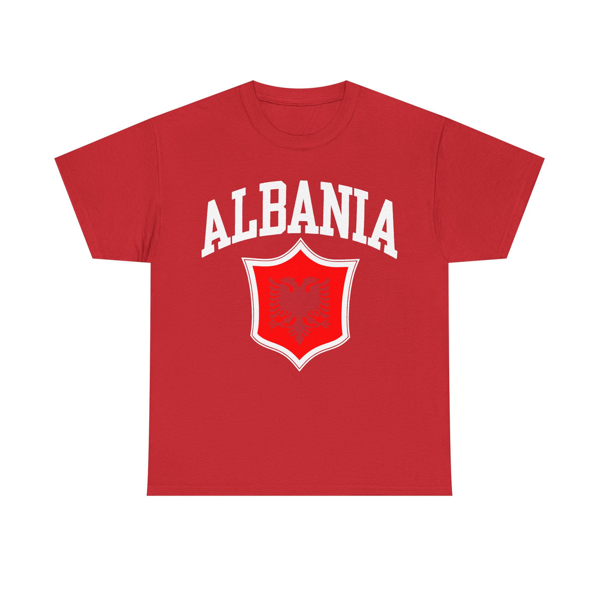 Albania Hooligan Wappen Shqiptar Flagge Adler Fußball Fan Sport - Unisex T Shirt
