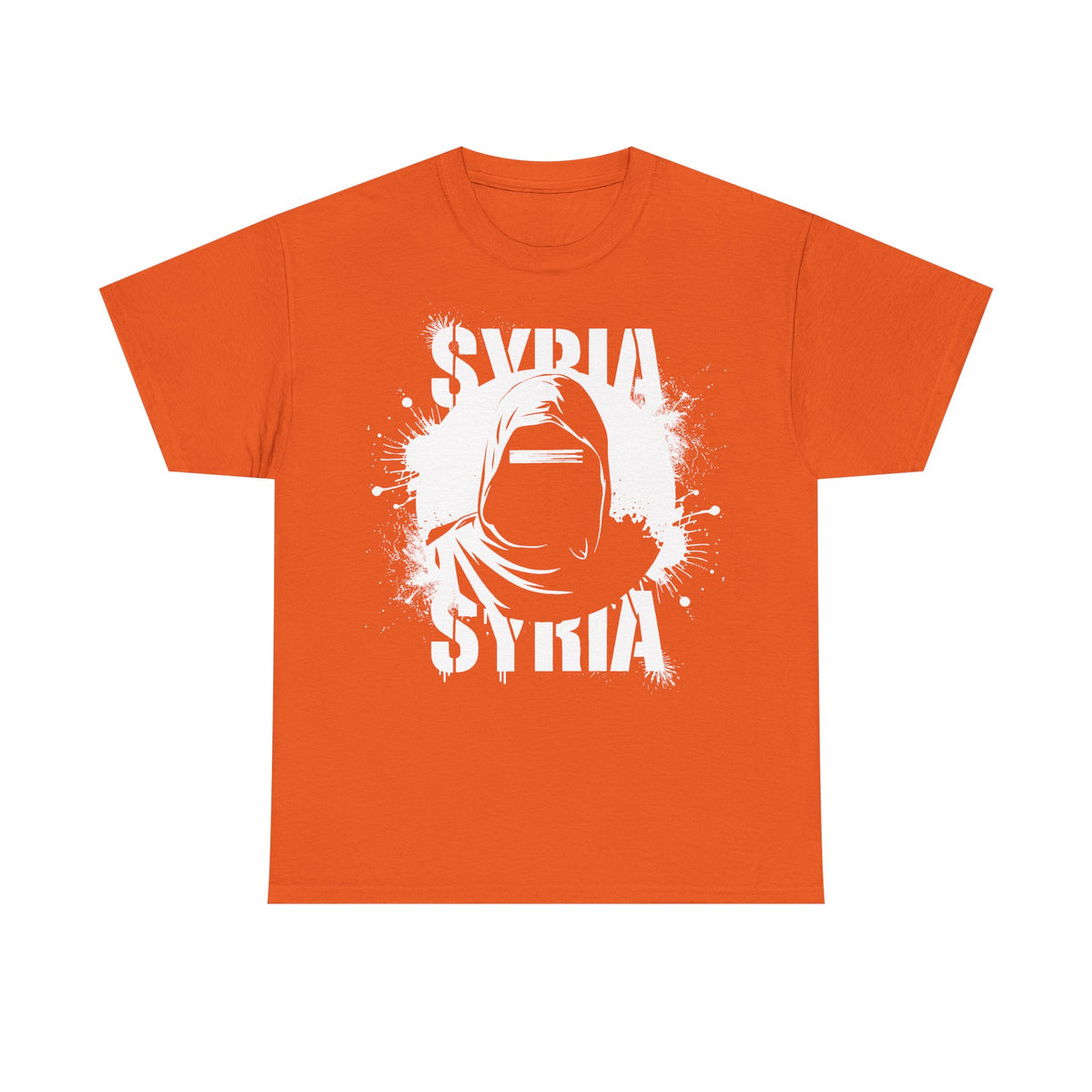 Syria Syrien Hooligan Wappen Flagge Heimat Sport Fußball Fan Geschenkidee - Unisex T-Shirt