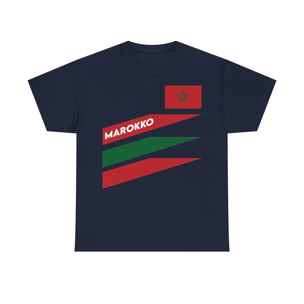 Marruecos Escudo Morocco Bandera Orgullo Fútbol Fan Deporte FIdea de regalo - Camiseta unisex