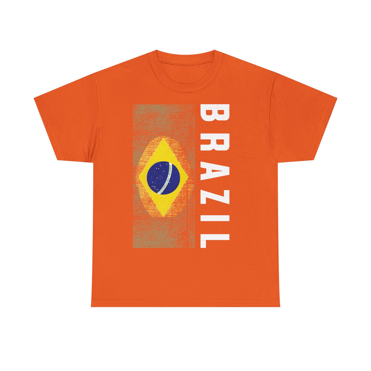 Brazil Brasilien Wappen Flagge Sport Fan Fußball Geschenkidee - Unisex T-Shirt
