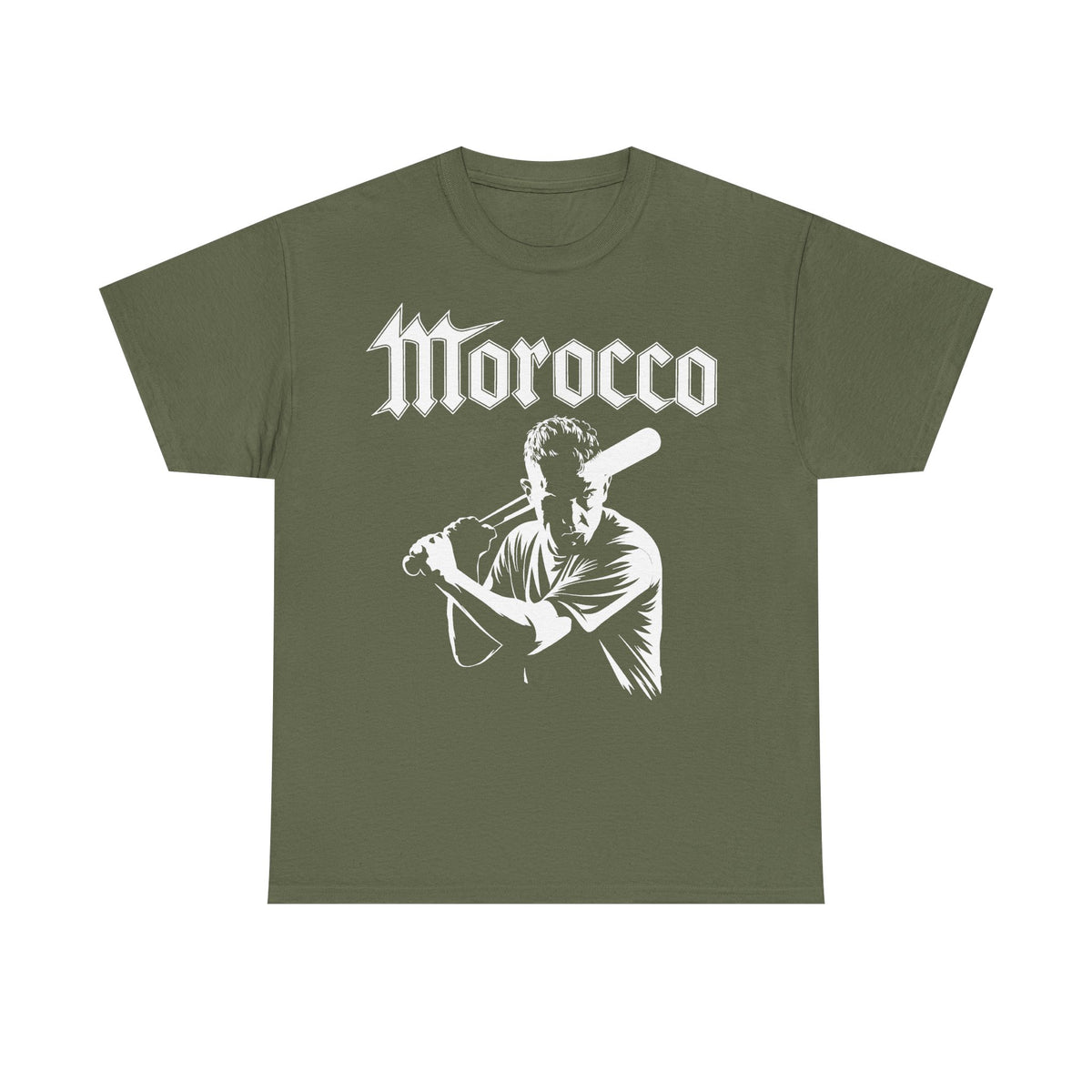 Escudo de hooligan de Marruecos Bandera de Marruecos Fútbol Aficionado Deporte Idea de regalo - Camiseta unisex