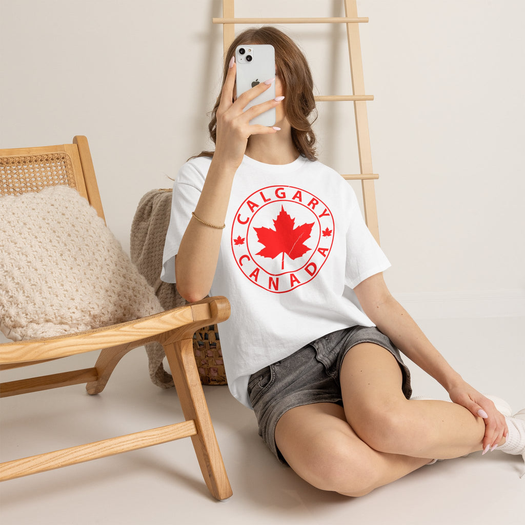 Canada Kanada Wappen Flagge Fan Sport Fußball Geschenkidee - Unisey T-Shirt