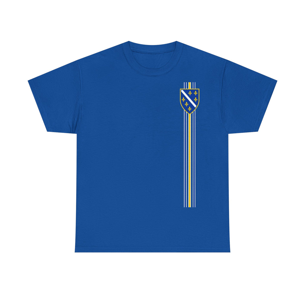 Bosnia Wappen Flagge Stolz Heimat Fußball fan Geschenkidee - Unisex T-Shirt
