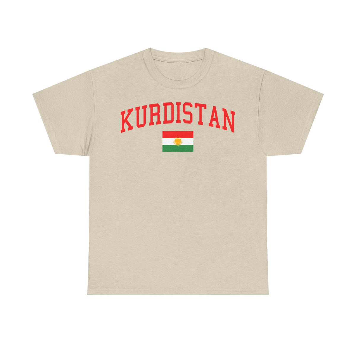 Kurdistán Azadi Escudo Bandera Patria Newroz Regalo - Camiseta unisex