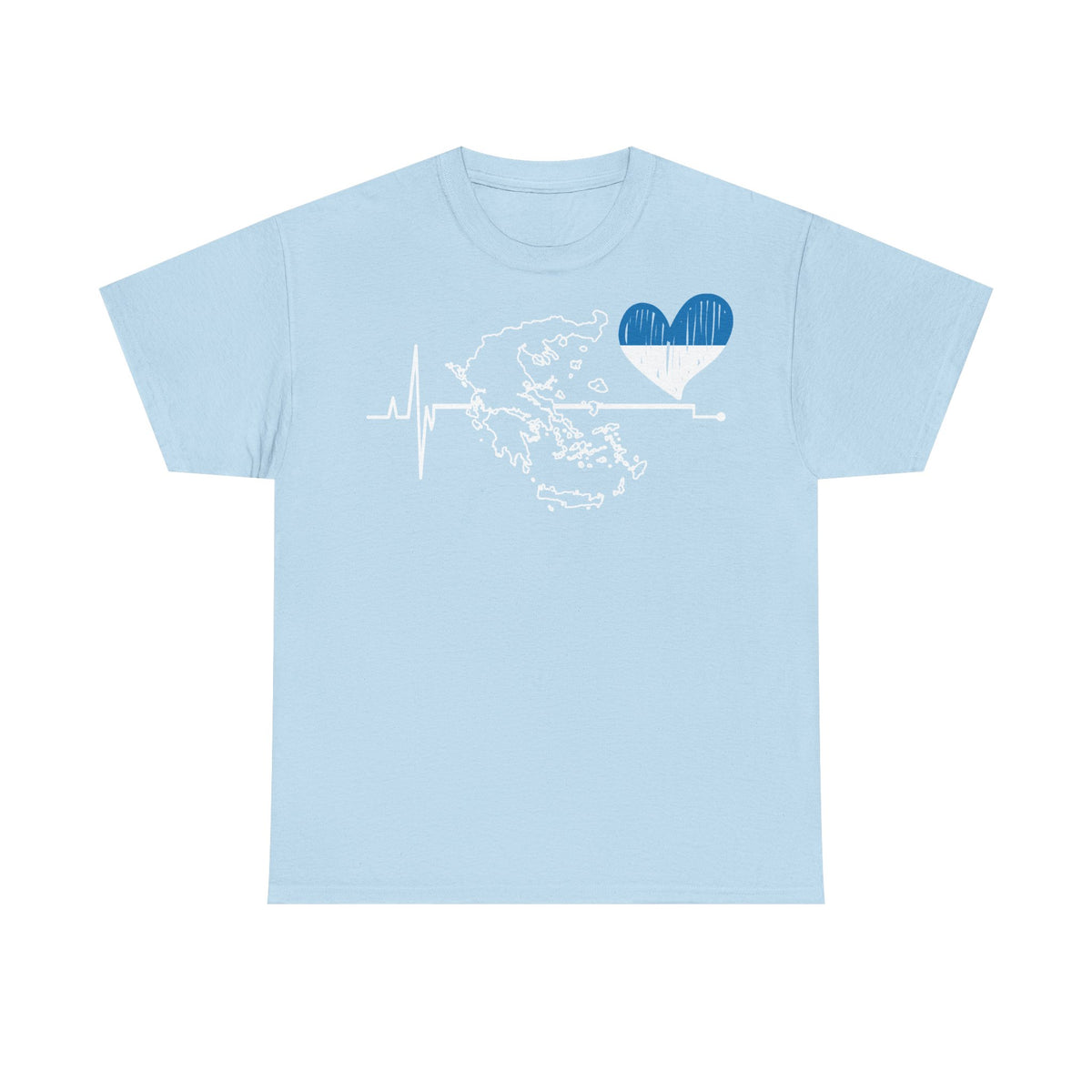 Grecia Grecia Bandera Escudo Patria Fútbol Deporte Aficionado Idea de regalo - Camiseta unisex