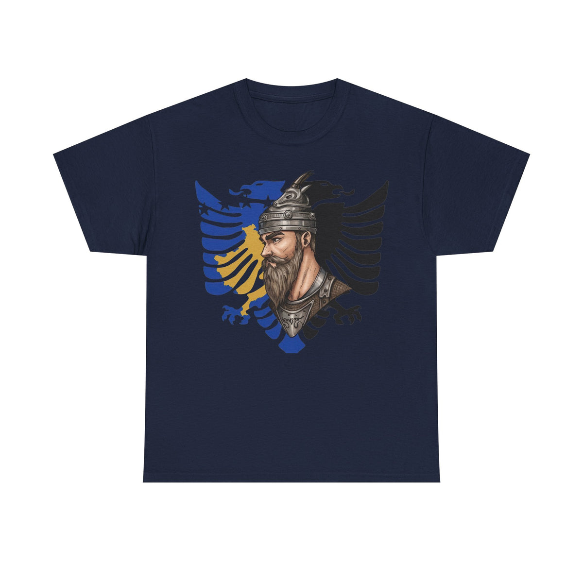 Leyenda de Skanderbeg Albania Kosovo Shqiptar Bandera Orgullo - Camiseta unisex