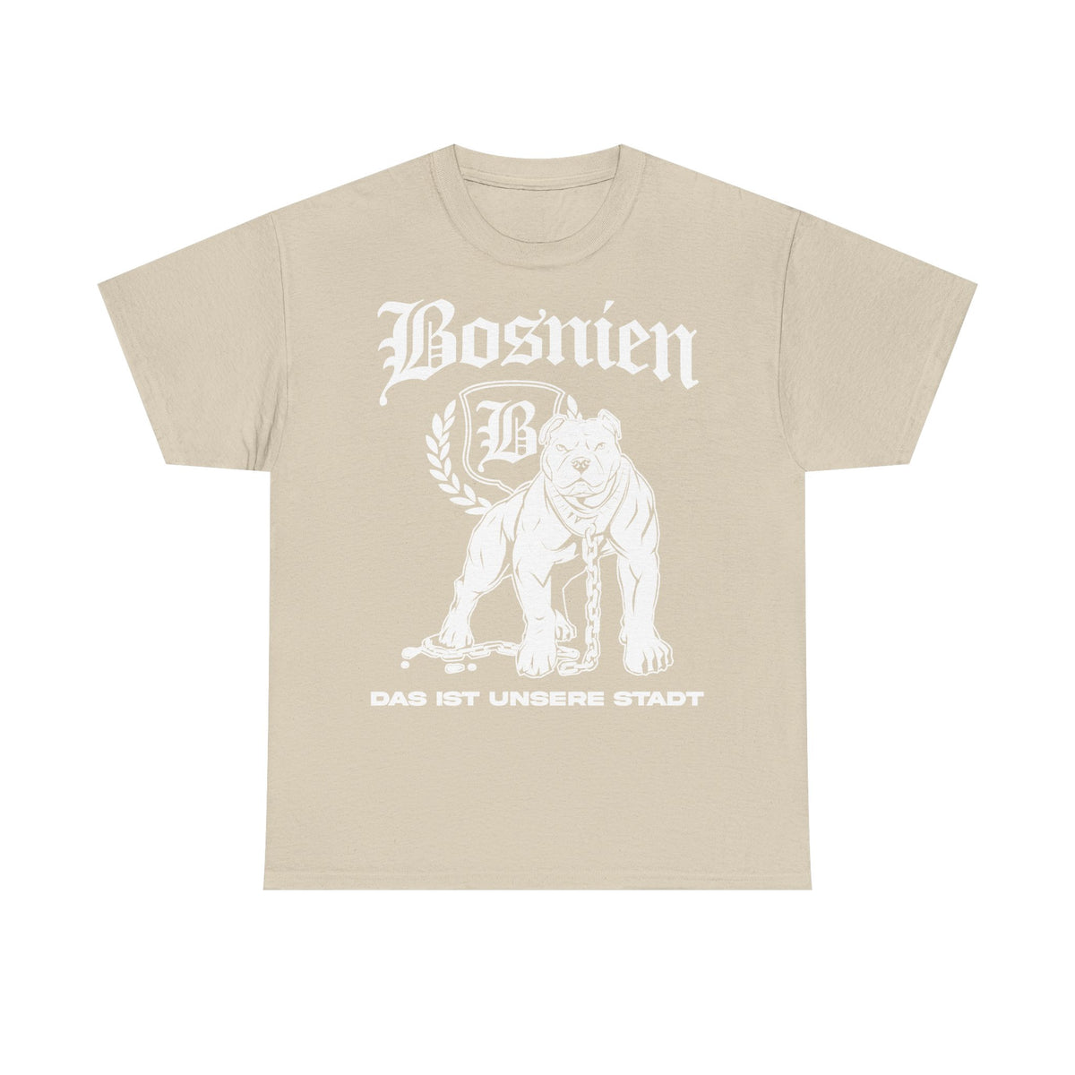 Bosnia Wappen Flagge Stolz Heimat Fußball fan Geschenkidee - Unisex T-Shirt