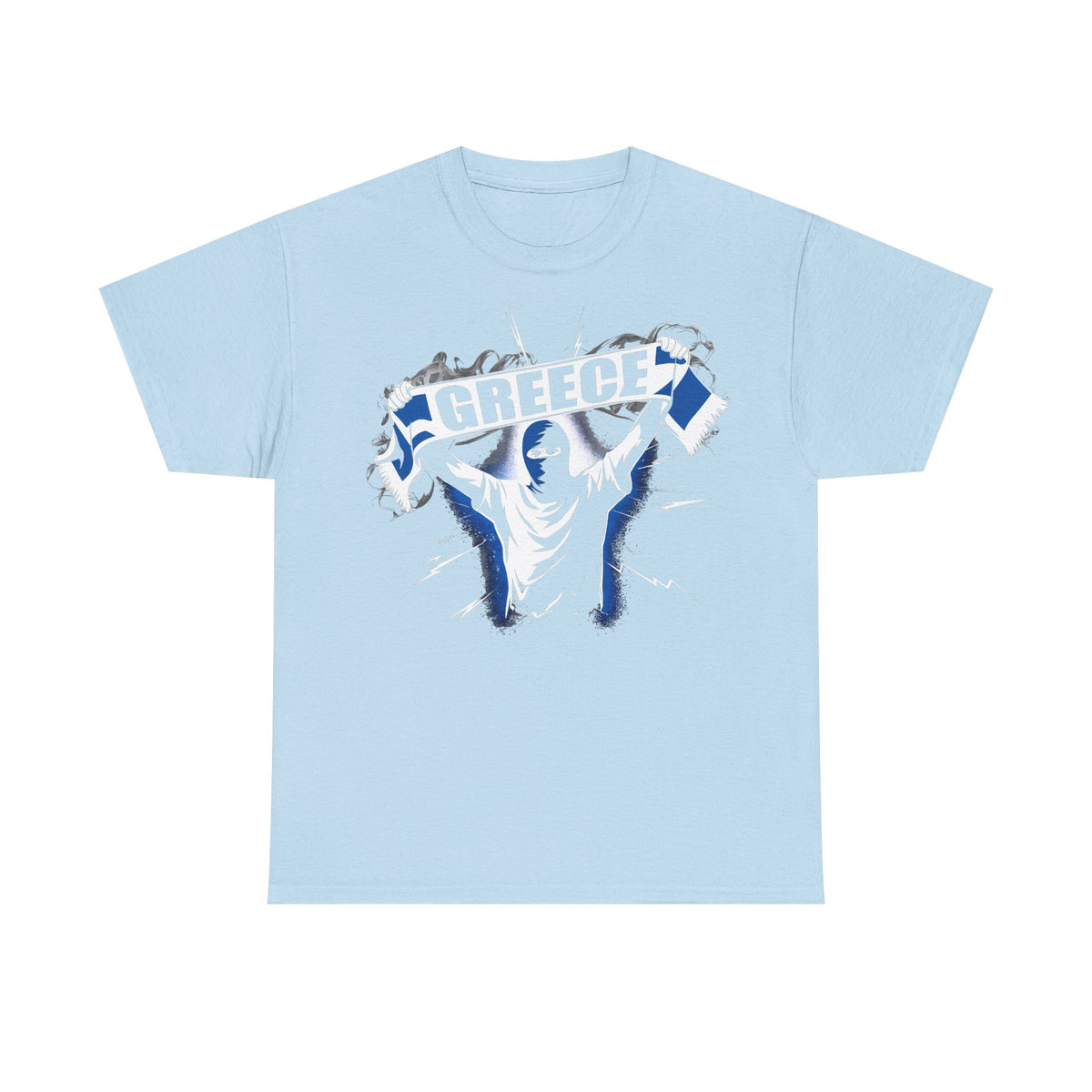Grecia Grecia hooligan bandera escudo patria fútbol deporte aficionado idea de regalo - camiseta unisex