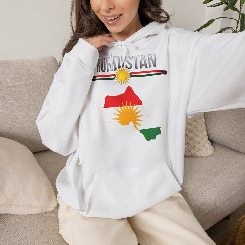 Kurdistan Pride Stolz Heimat Flagge Sonne - Unisex Hoodie