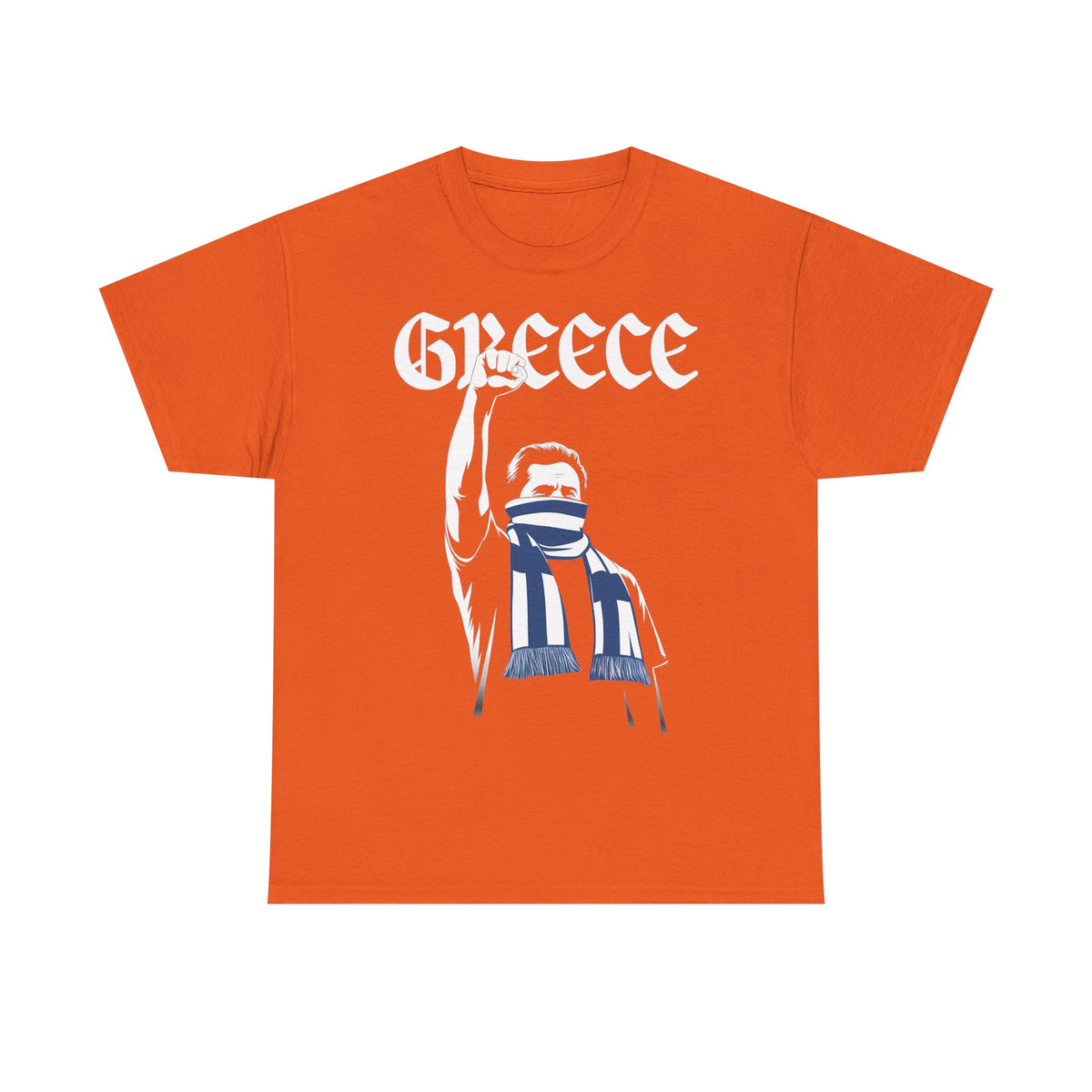 Grecia Grecia hooligan bandera escudo patria fútbol deporte aficionado idea de regalo - camiseta unisex