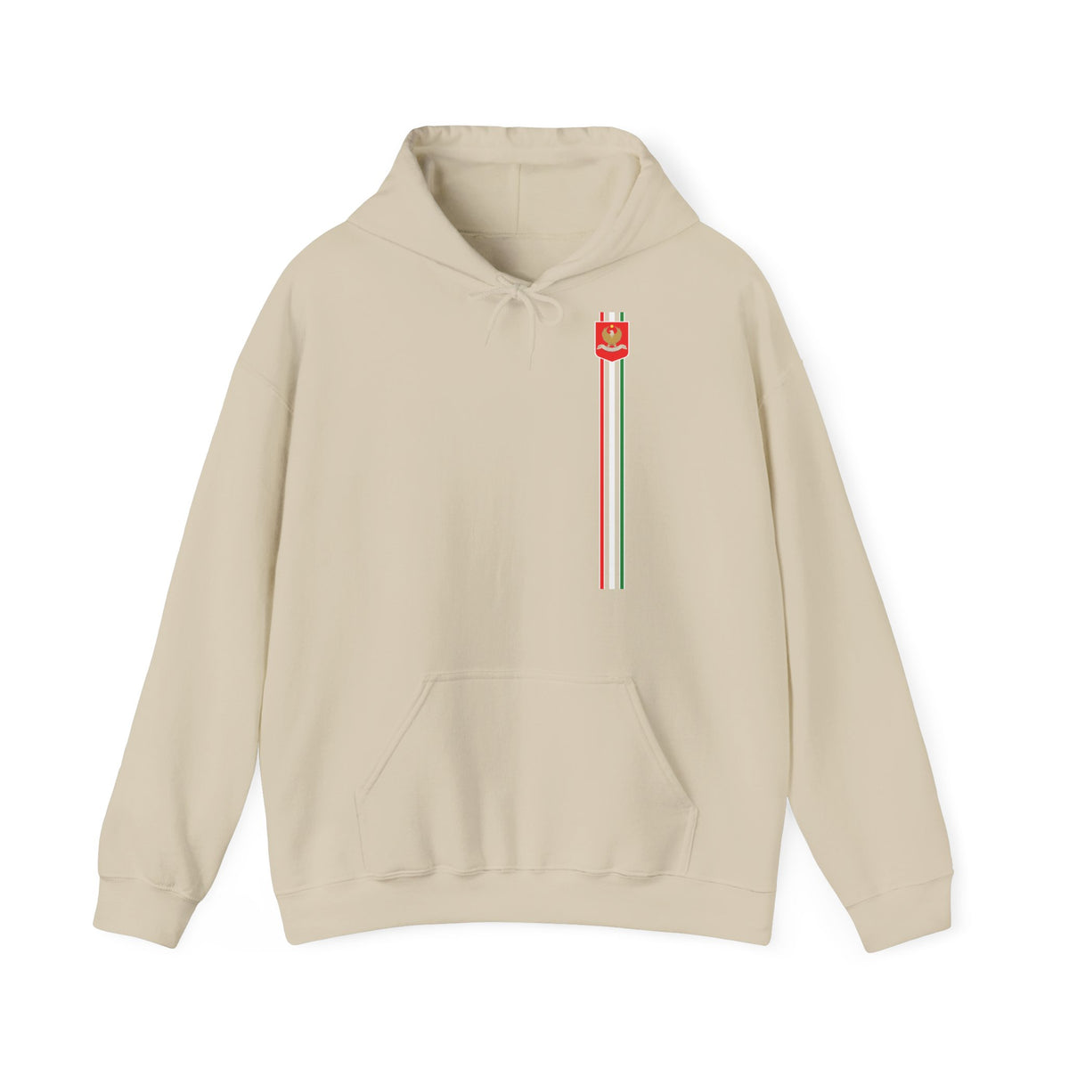 Kurdistan patria orgoglio stemma bandiera sport calcio regalo per tifosi - felpa con cappuccio unisex