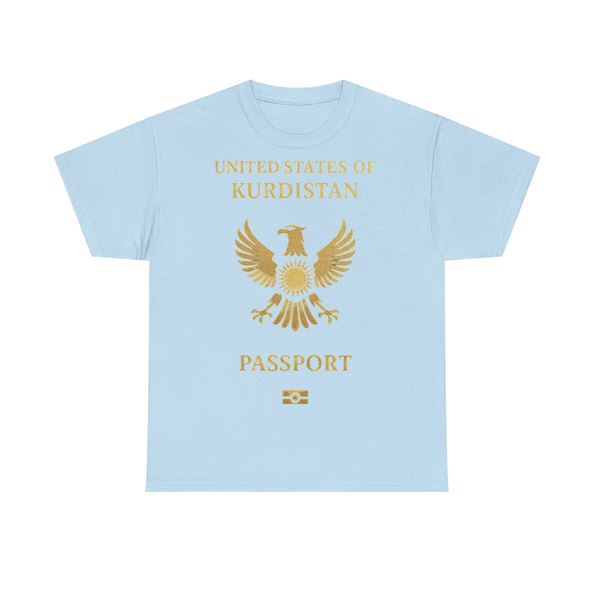 United States Of Kurdistan Passport Adler Identität - Unisex T-Shirt