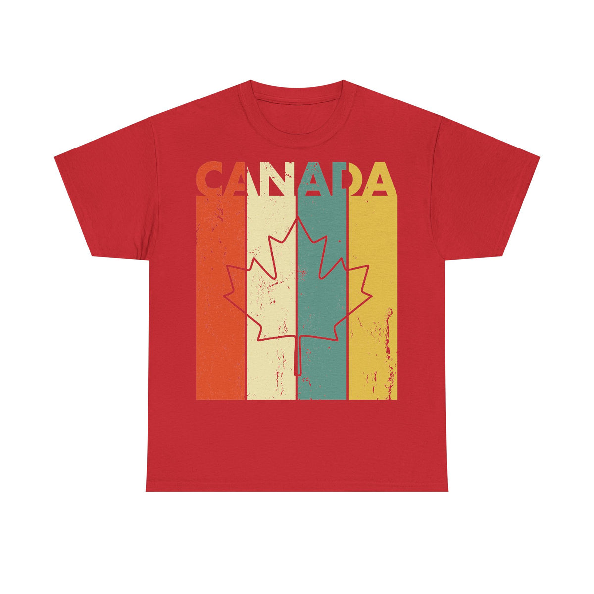 Canada Kanada Wappen Flagge Fan Sport Fußball Geschenkidee - Unisey T-Shirt
