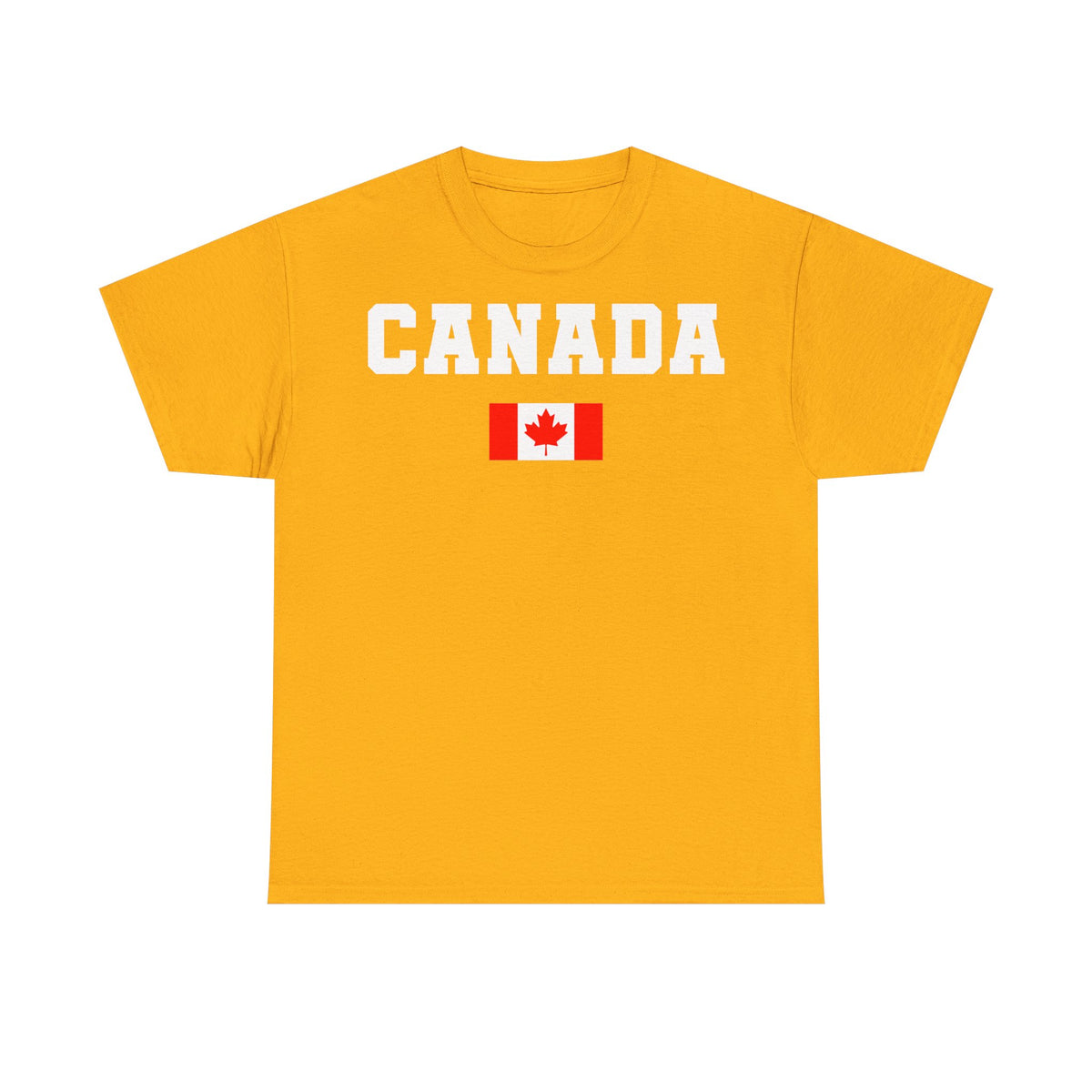 Canada Kanada Wappen Flagge Fan Sport Fußball Geschenkidee - Unisey T-Shirt