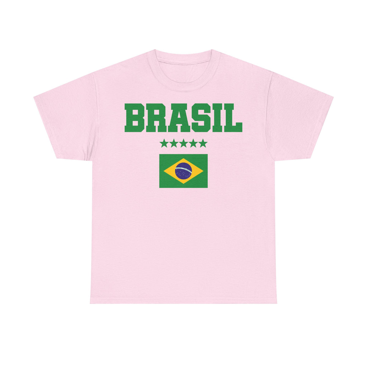 Brazil Brasilien Wappen Flagge Sport Fan Fußball Geschenkidee - Unisex T-Shirt