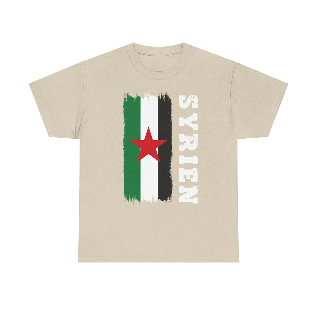 Syria Syrien Wappen Flagge Heimat Sport Fan Geschenkidee - Unisex T-Shirt