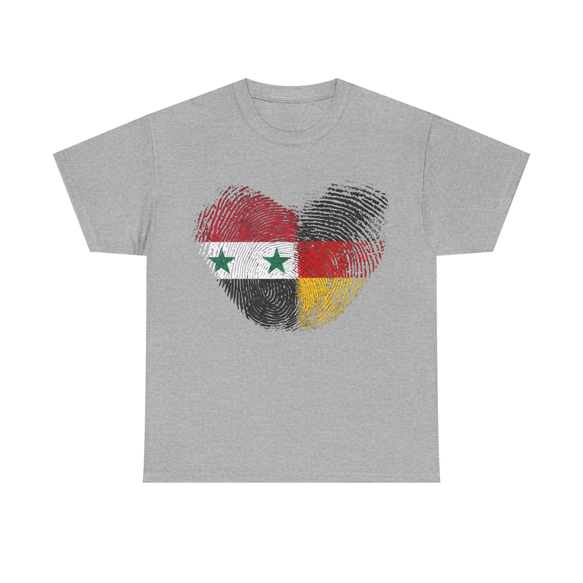 Syria Syrien Wappen Flagge Heimat Sport Fan Geschenkidee - Unisex T-Shirt
