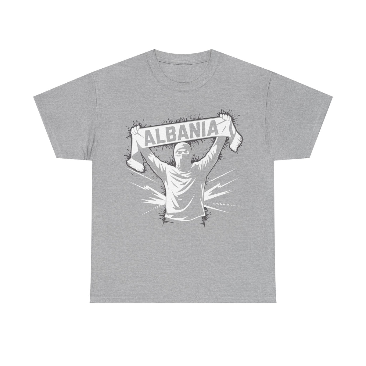 Albania Hooligan Wappen Shqiptar Flagge Adler Fußball Fan Sport - Unisex T Shirt