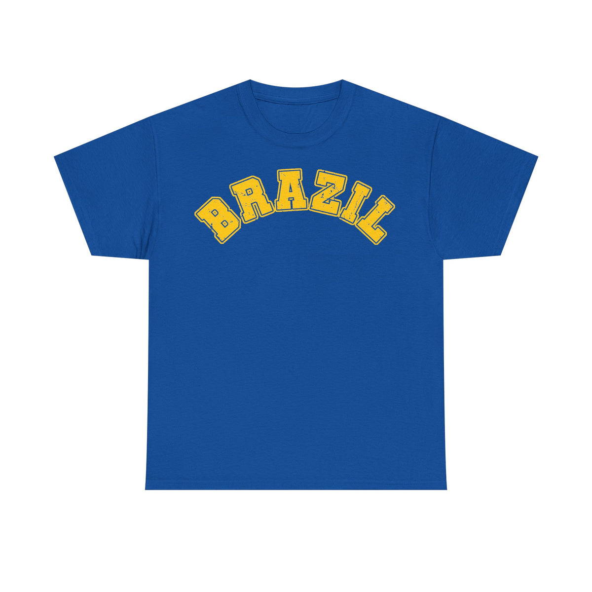 Brazil Brasilien Wappen Flagge Sport Fan Fußball Geschenkidee - Unisex T-Shirt