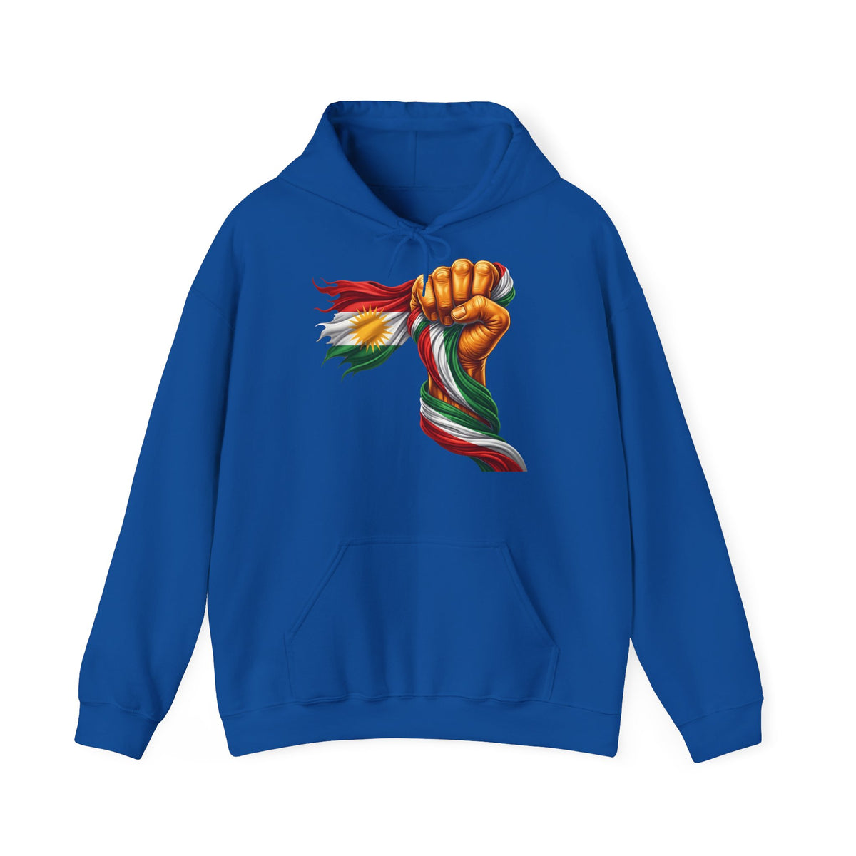 Kurdistan Power Azadi Flagge Geschenkidee - Unisex Hoodie